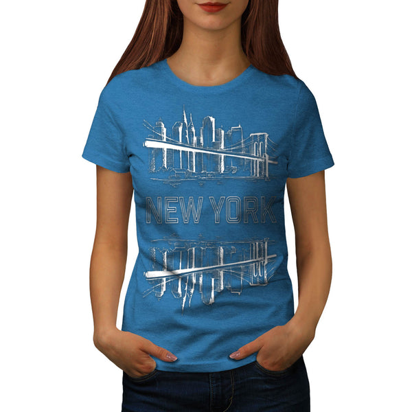 New York Skyscraper Womens T-Shirt