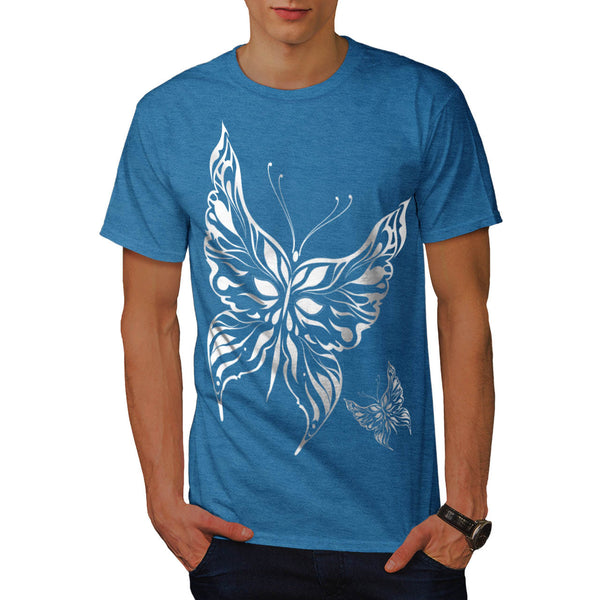 Butterfly Tattoo Mens T-Shirt