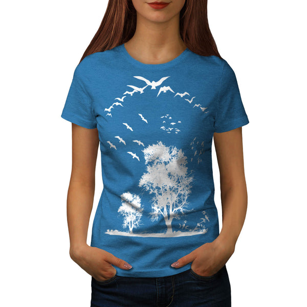 Bird Freedom Fly Womens T-Shirt