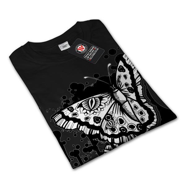 Graphic Butterfly Womens Long Sleeve T-Shirt