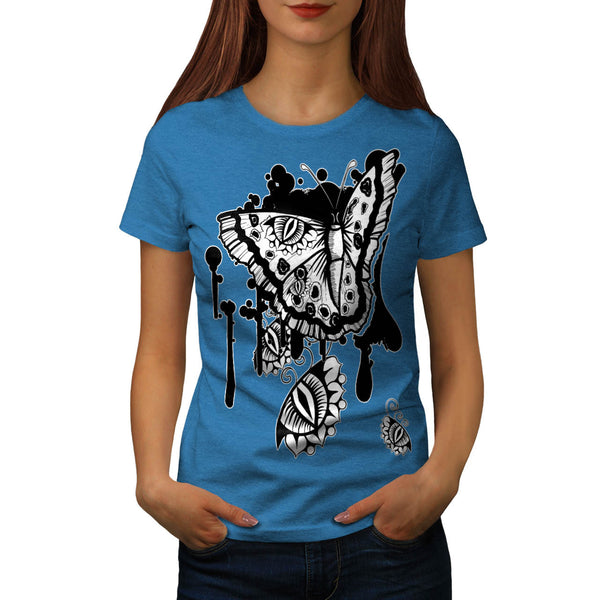 Graphic Butterfly Womens T-Shirt