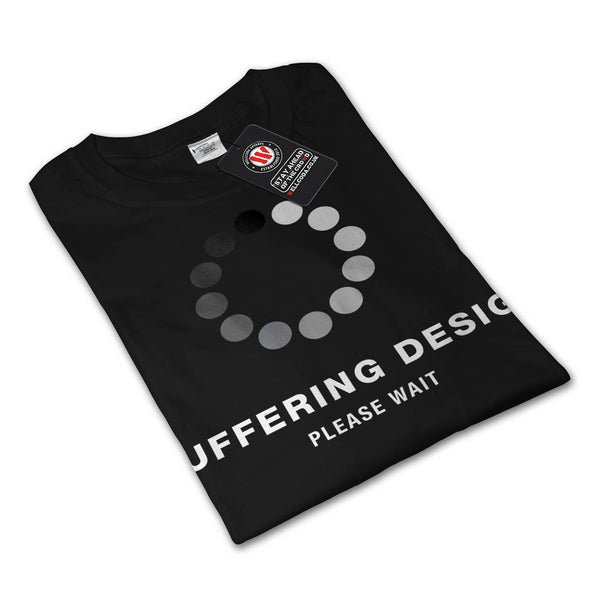 Buffering Design Womens Long Sleeve T-Shirt