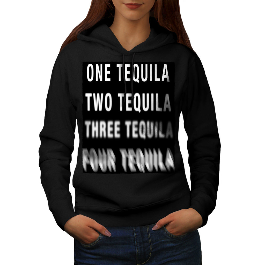 One Tequila Funny Womens Hoodie