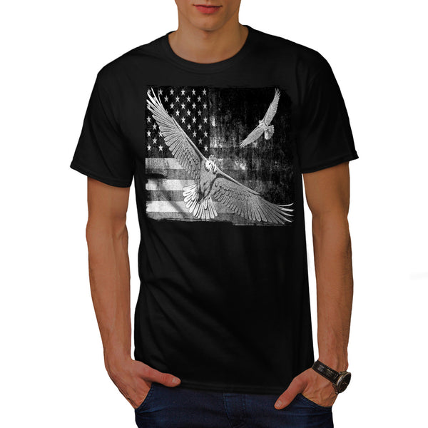 American Eagle Flag Mens T-Shirt