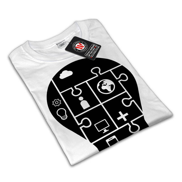 Light Bulb Puzzle Mens T-Shirt