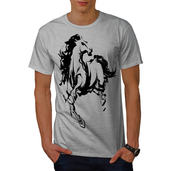 Stallion Freedom Mens T-Shirt