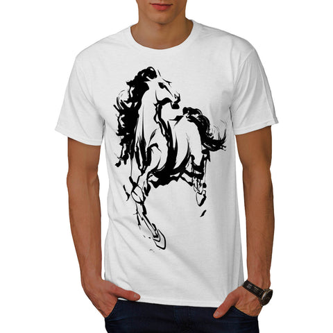 Stallion Freedom Mens T-Shirt