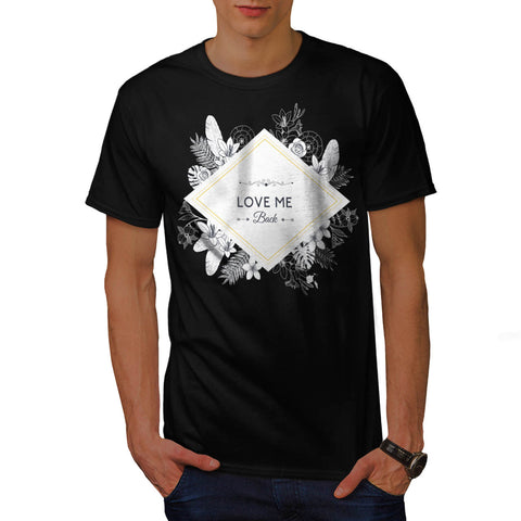 Love Me Back Diamond Mens T-Shirt