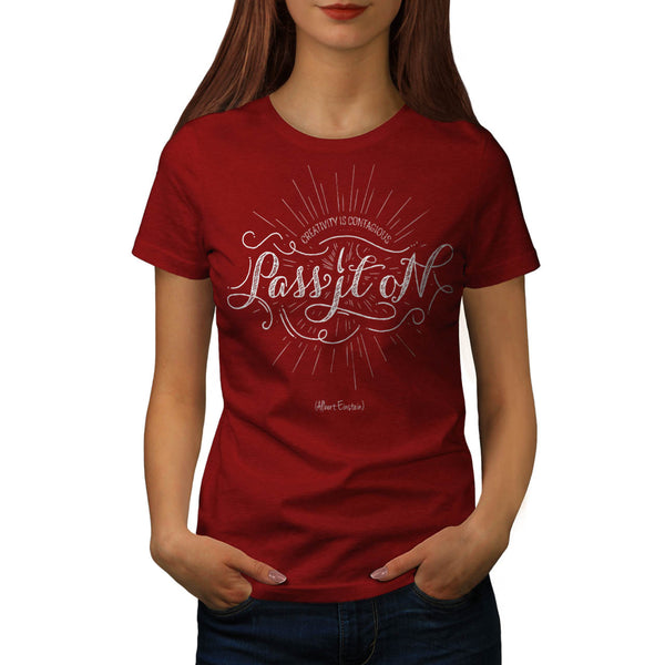 Contagious Creativity Womens T-Shirt