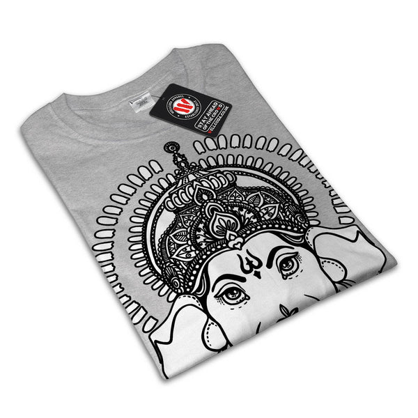 Indian Art Ganesha Mens T-Shirt