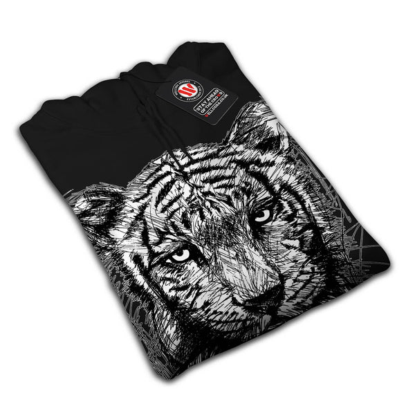 Jaguar Smile Gaze Mens Hoodie