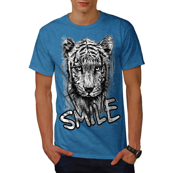 Jaguar Smile Gaze Mens T-Shirt