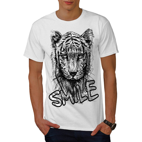 Jaguar Smile Gaze Mens T-Shirt