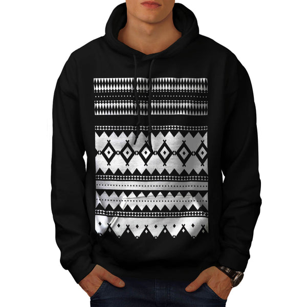 Tribal Style Design Mens Hoodie