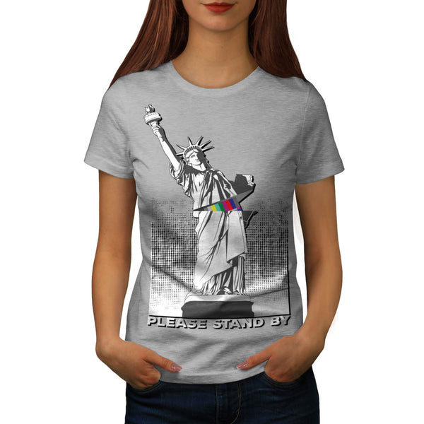 America Icon Fun Womens T-Shirt