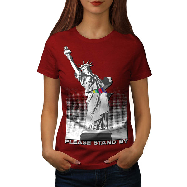 America Icon Fun Womens T-Shirt