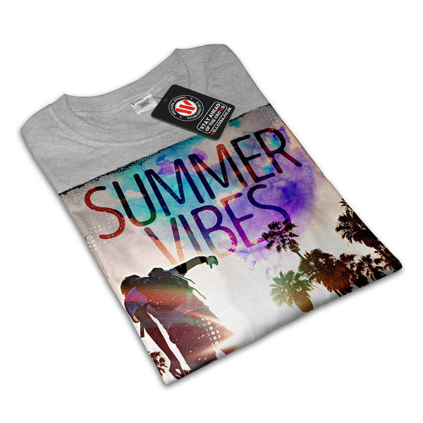 Summer Heat Vibes Mens T-Shirt