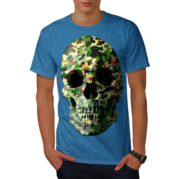 Skull Sugar Head Art Mens T-Shirt