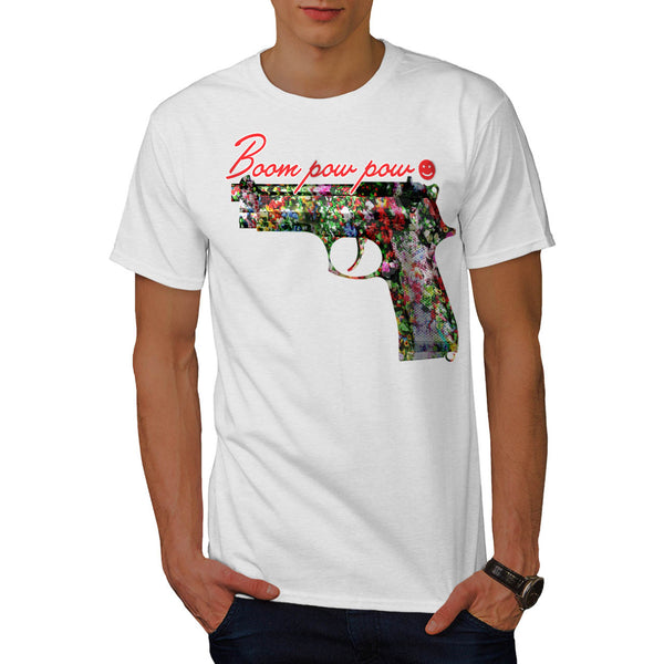 Boom Pow Pow Pistol Mens T-Shirt