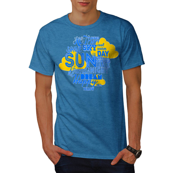Summer Word Jumble Mens T-Shirt