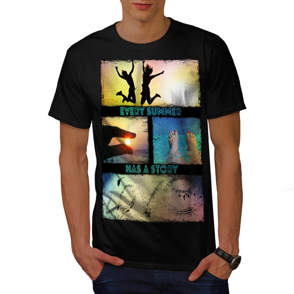 Summer Heat Story Mens T-Shirt