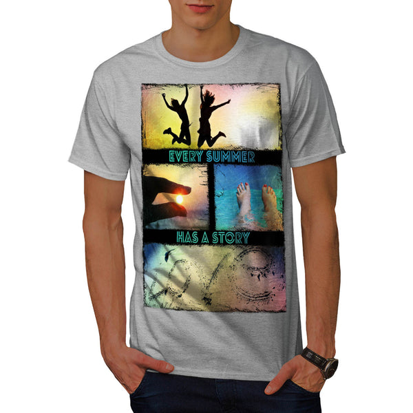 Summer Heat Story Mens T-Shirt