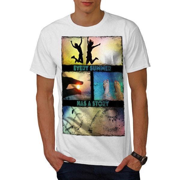 Summer Heat Story Mens T-Shirt