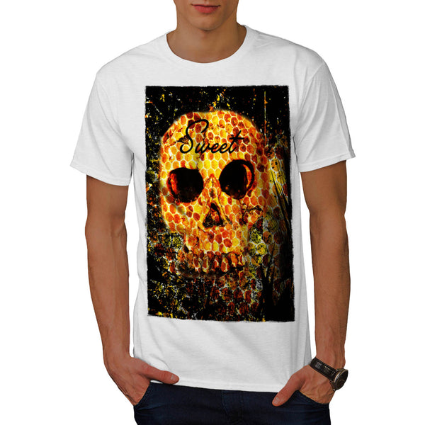 Skull Sugar Head Art Mens T-Shirt