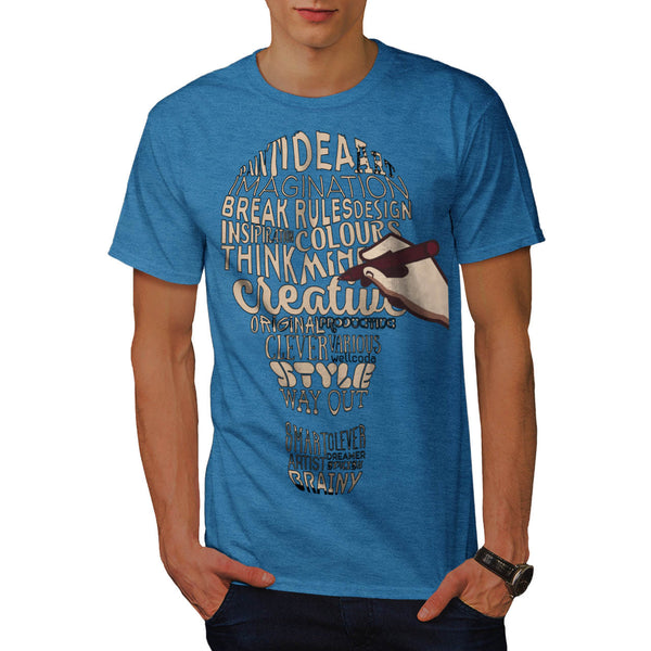 Good Idea Light Bulb Mens T-Shirt