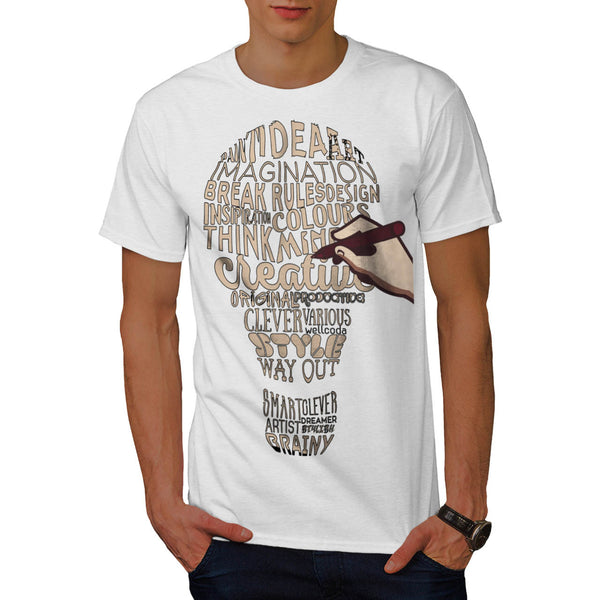 Good Idea Light Bulb Mens T-Shirt