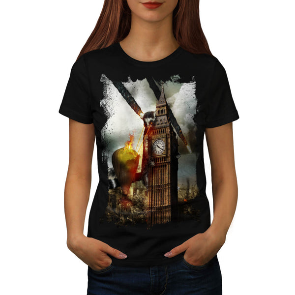Lemur Burns London Womens T-Shirt