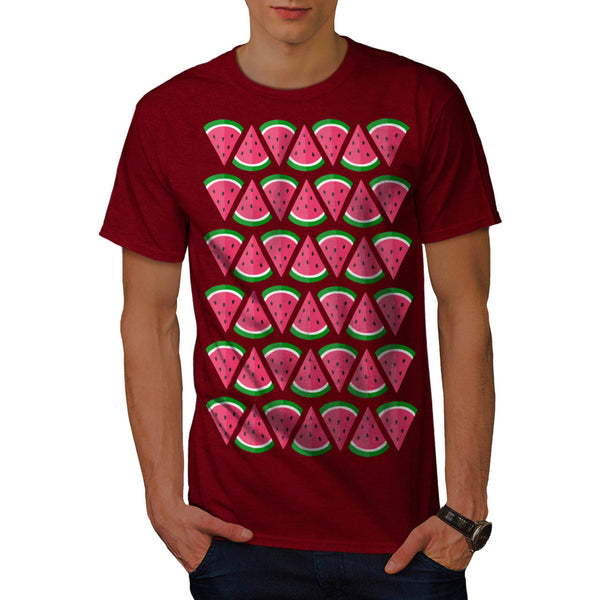 Watermelon Piece Mens T-Shirt