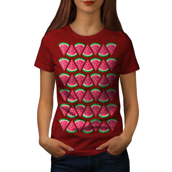 Watermelon Piece Womens T-Shirt