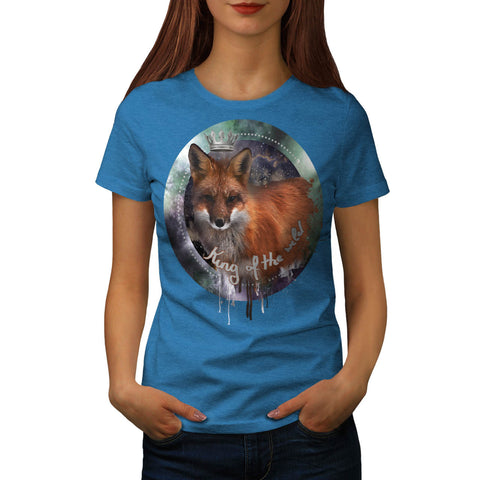 King Of The Wild Art Womens T-Shirt