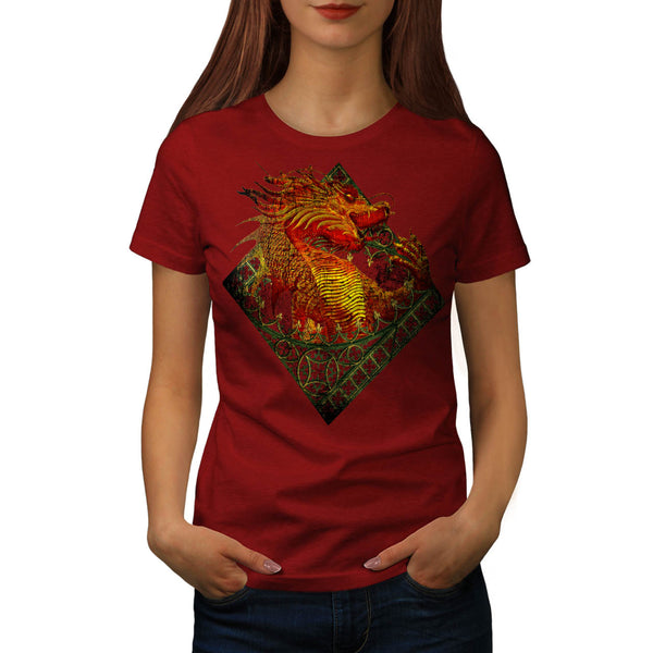 Dragon Fantasy Beast Womens T-Shirt