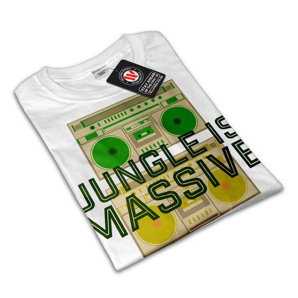 Massive Jungle Music Womens T-Shirt