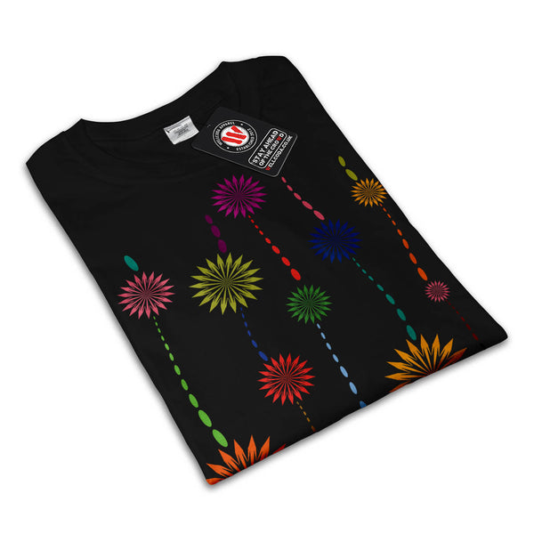 Colour Chain Pattern Mens T-Shirt
