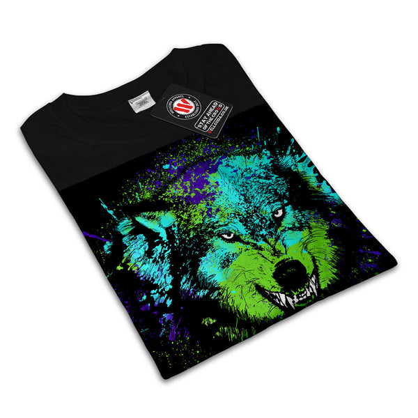 Predator Wolf Face Mens T-Shirt