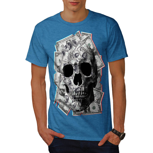 Skull Head Soul Art Mens T-Shirt