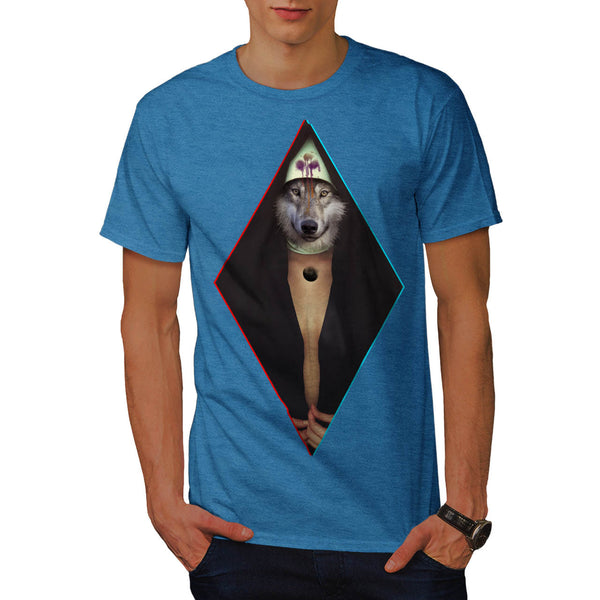 Magical Wolf Man Mens T-Shirt