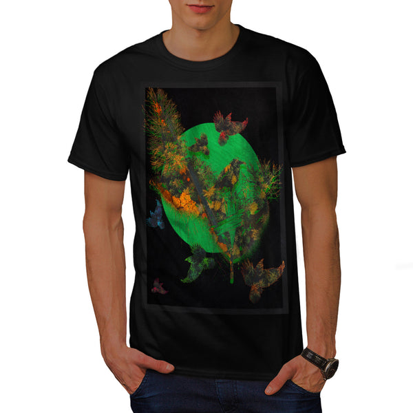 Crow Forest Flight Mens T-Shirt