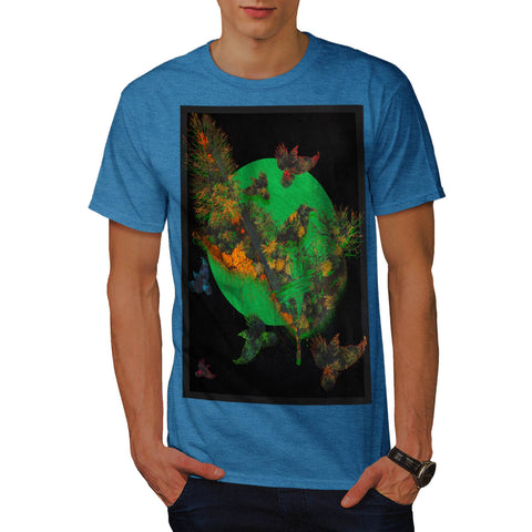 Crow Forest Flight Mens T-Shirt