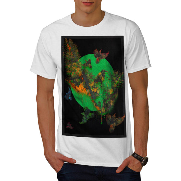 Crow Forest Flight Mens T-Shirt