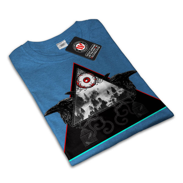 Gothic Triangle Eye Mens T-Shirt