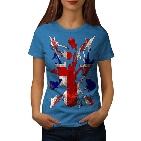 Rock&Roll Britain Womens T-Shirt