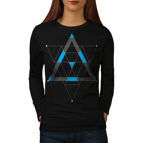 Kaleidoscope Dream Life Womens Long Sleeve T-Shirt