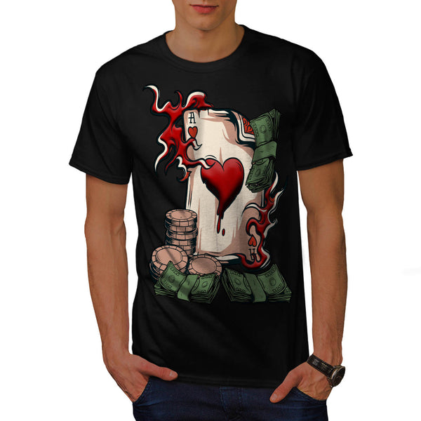 Poker Play Fashion Mens T-Shirt