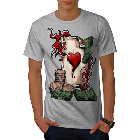 Poker Play Fashion Mens T-Shirt