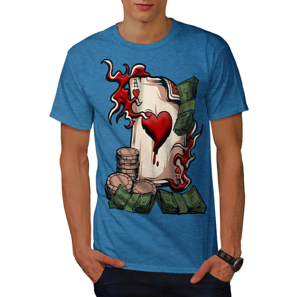 Poker Play Fashion Mens T-Shirt