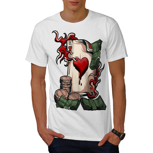 Poker Play Fashion Mens T-Shirt